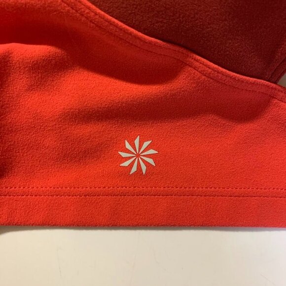 Athleta Women's Intention‎ Crop Sports Bra Lychee Cutout Adjustable Straps SZ S - Picture 6 of 11
